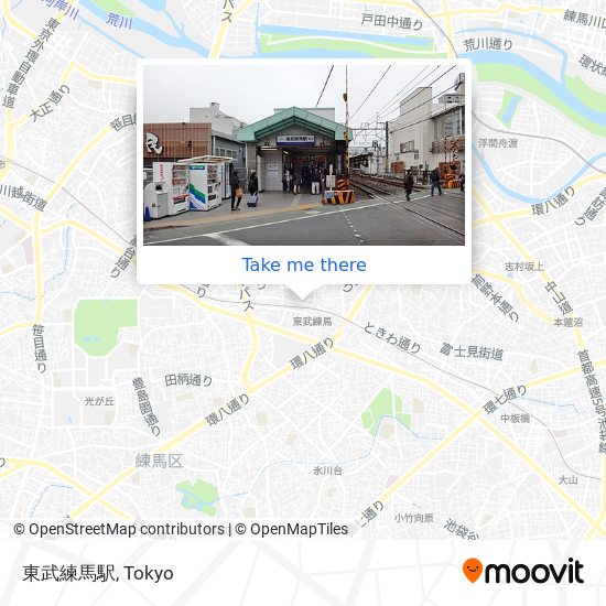 東武練馬駅 map