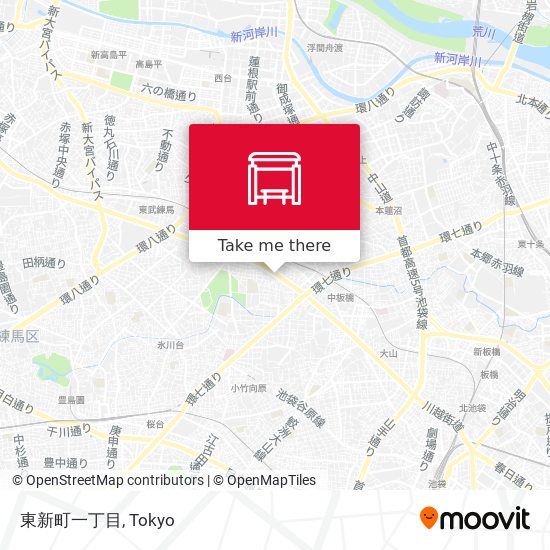 東新町一丁目 map