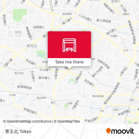 豊玉北 map