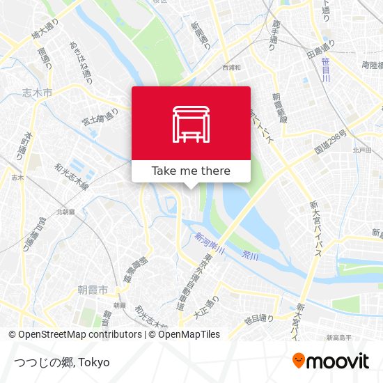つつじの郷 map