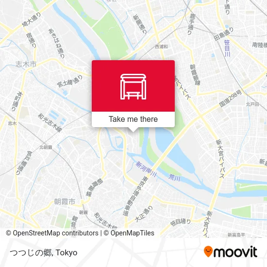 つつじの郷 map