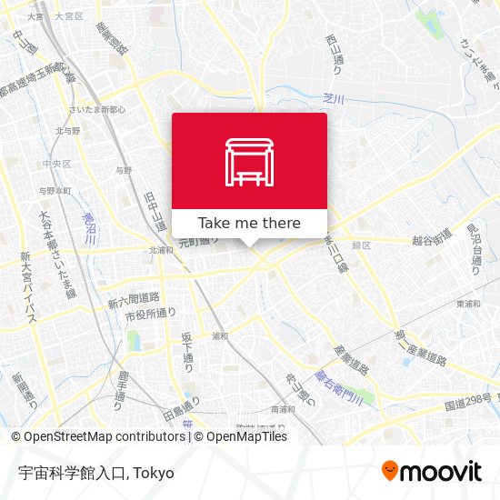 宇宙科学館入口 map
