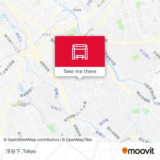 浮谷下 map