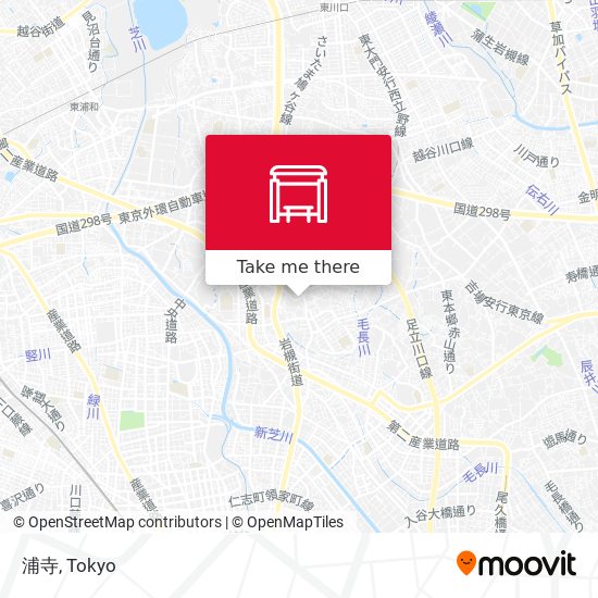 浦寺 map
