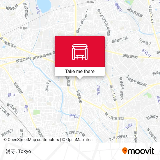 浦寺 map