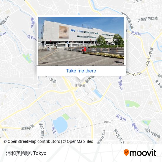 浦和美園駅 map