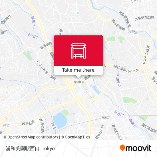浦和美園駅西口 map
