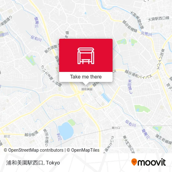 浦和美園駅西口 map