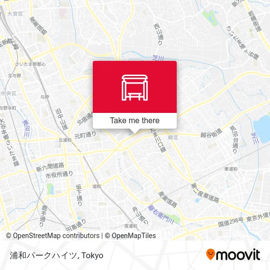 浦和パークハイツ map