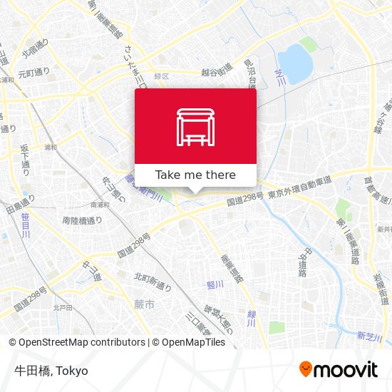 牛田橋 map
