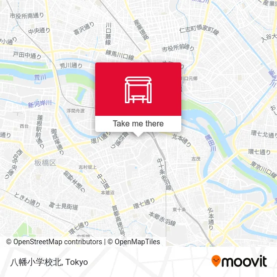 八幡小学校北 map