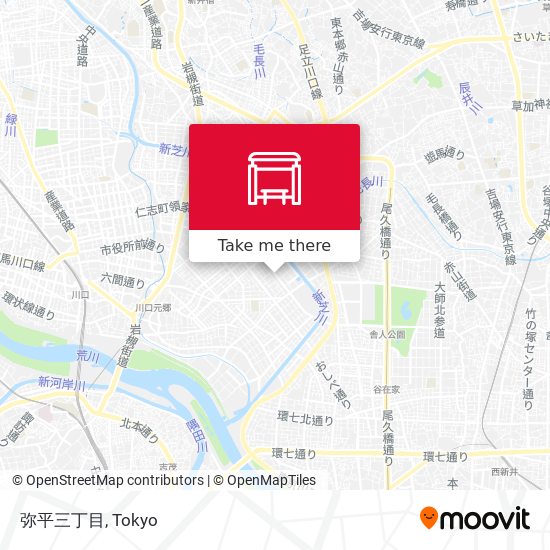 弥平三丁目 map