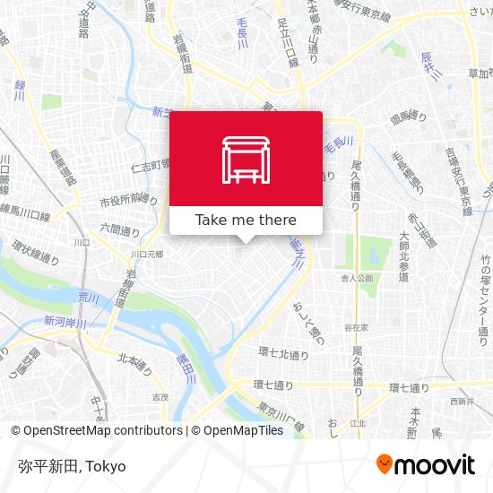 弥平新田 map