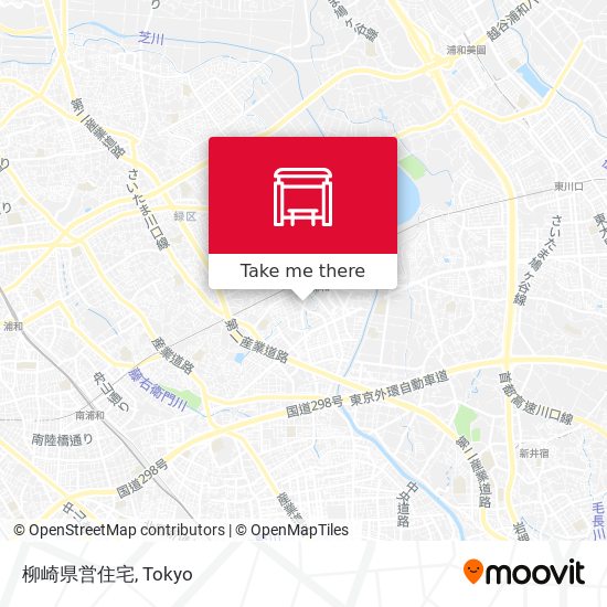 柳崎県営住宅 map
