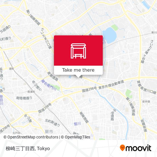 柳崎三丁目西 map