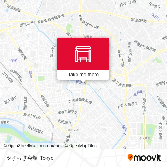 やすらぎ会館 map