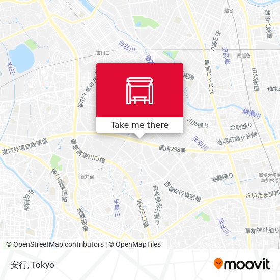 安行 map