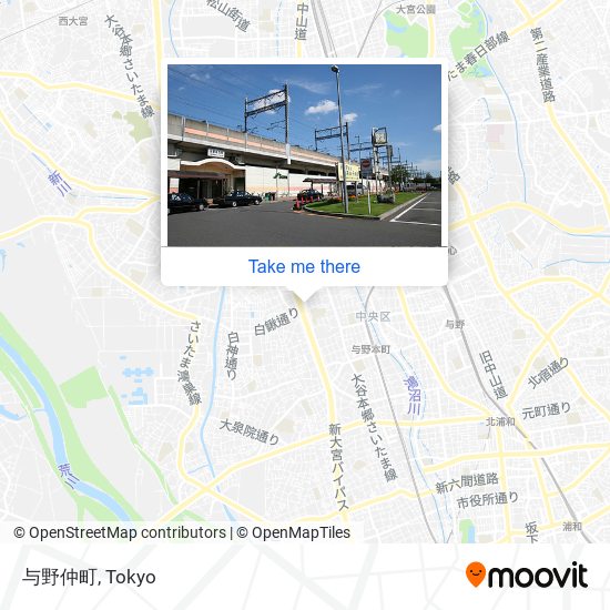 与野仲町 map