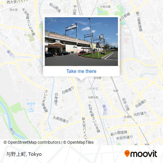 与野上町 map