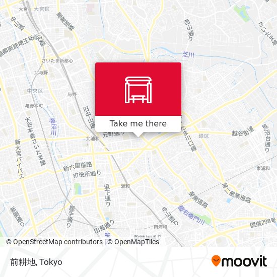 前耕地 map