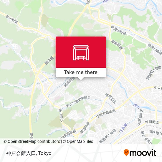 神戸会館入口 map