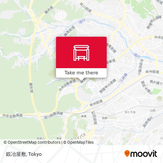 鍛冶屋敷 map