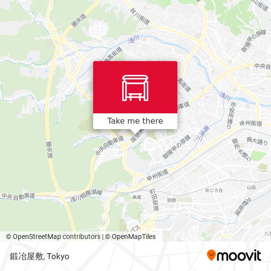 鍛冶屋敷 map