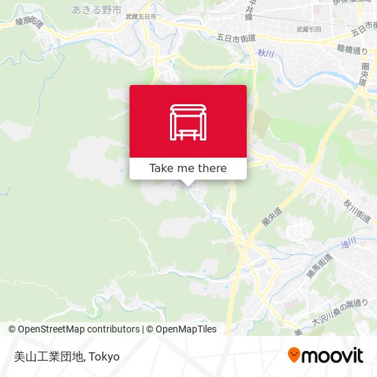 美山工業団地 map