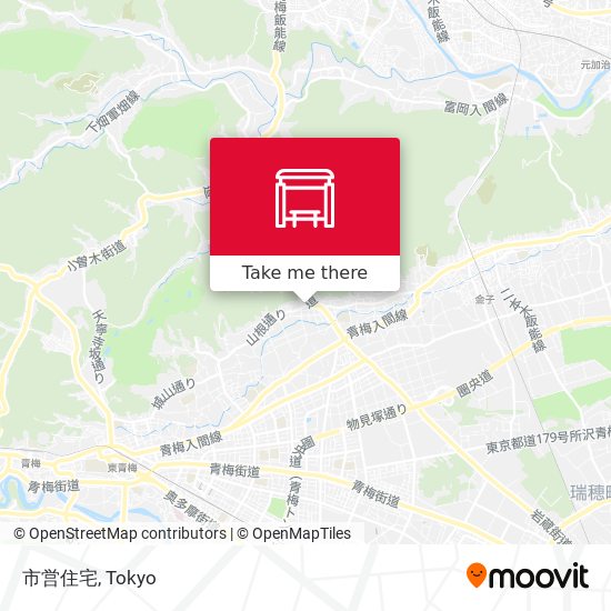 市営住宅 map