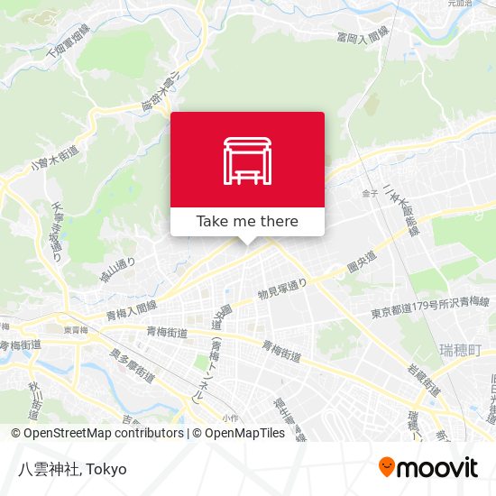 八雲神社 map