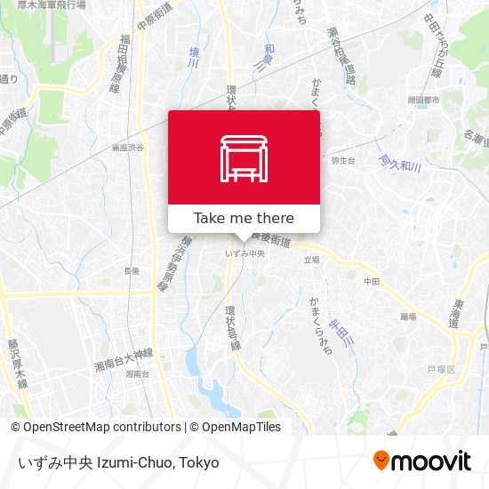 いずみ中央 Izumi-Chuo map