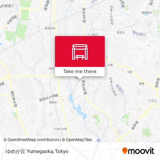 ゆめが丘 Yumegaoka map