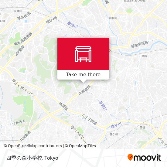 四季の森小学校 map