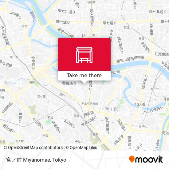 宮ノ前 Miyanomae map