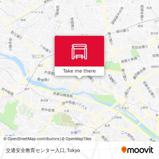 交通安全教育センター入口 map