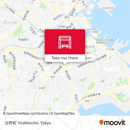 吉野町 Yoshinocho map