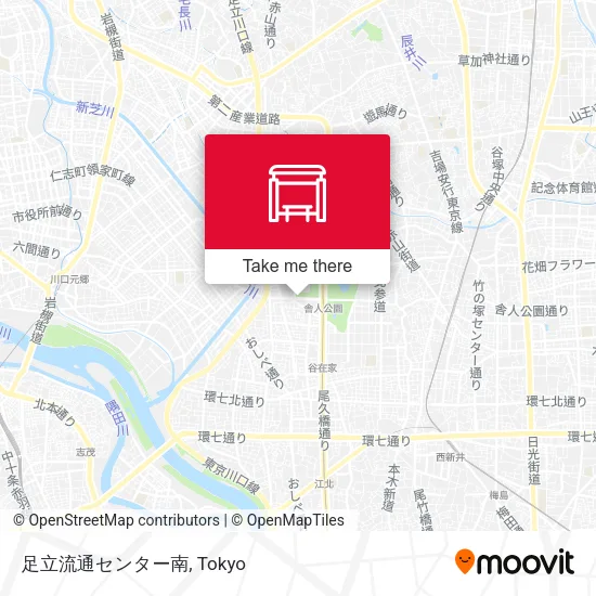 足立流通センター南 map