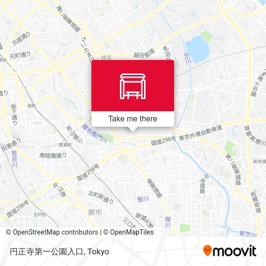 円正寺第一公園入口 map