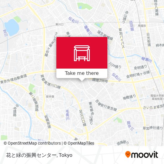 花と緑の振興センター map