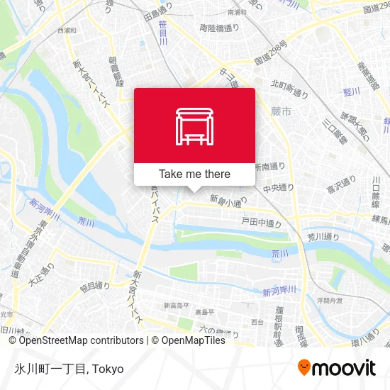 氷川町一丁目 map