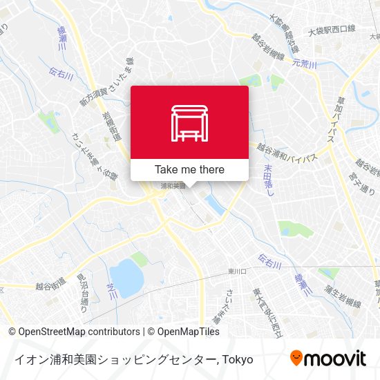 イオン浦和美園ショッピングセンター map