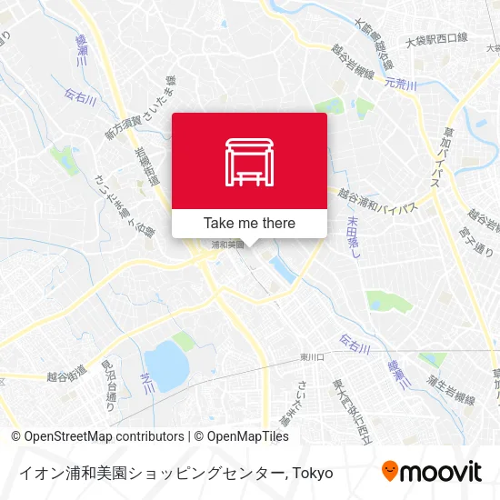 イオン浦和美園ショッピングセンター map