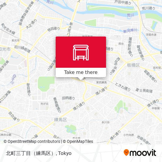 北町三丁目（練馬区） map