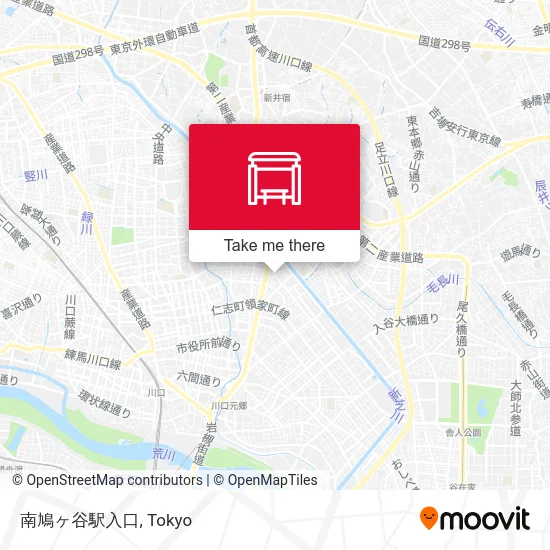南鳩ヶ谷駅入口 map