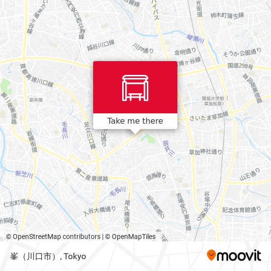 峯（川口市） map