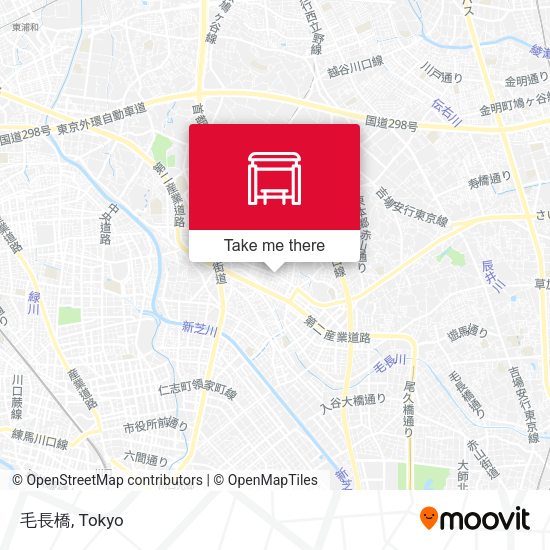 毛長橋 map