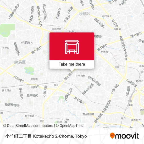 小竹町二丁目 Kotakecho 2-Chome map