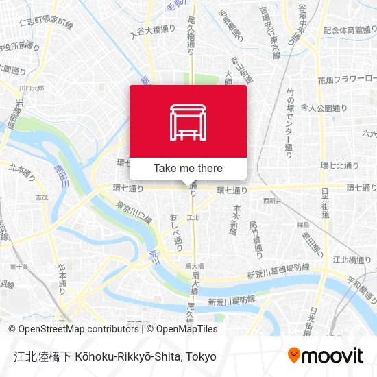 Kohoku Bridge Underpass map