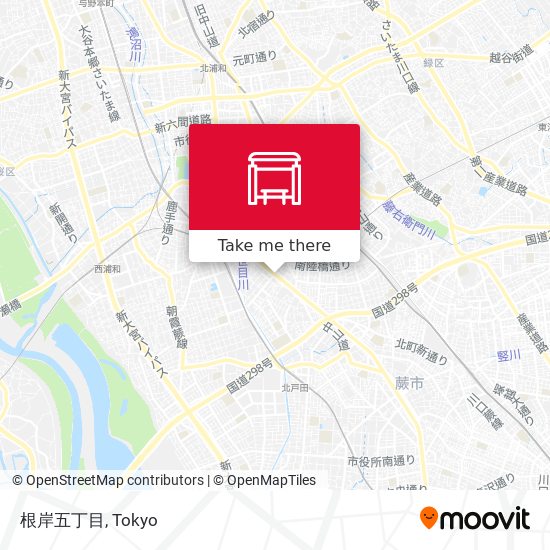 根岸五丁目 map