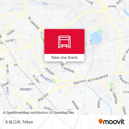 大谷口向 map